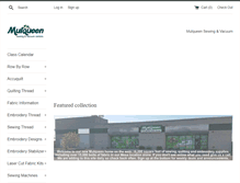 Tablet Screenshot of mulqueen.com
